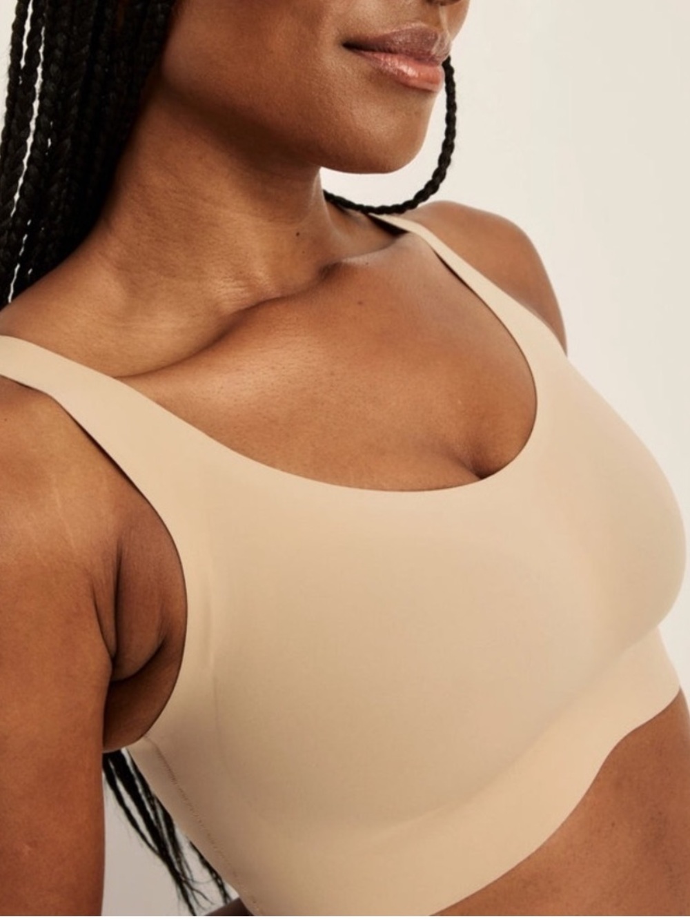 NWT Knix Evolution Pullover Bra in Nude